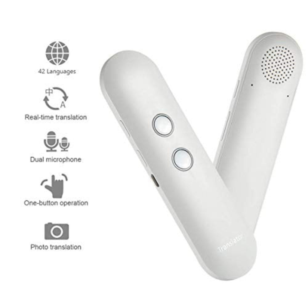 T4 Smart Portable Voice Translator with Bluetooth Real-Time Interpreter-Techville Store