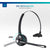 Delton™ Over-the-Head Bluetooth Wireless Headset Hands Free Mic Up To 18 Hours of Talk Time-Techville Store