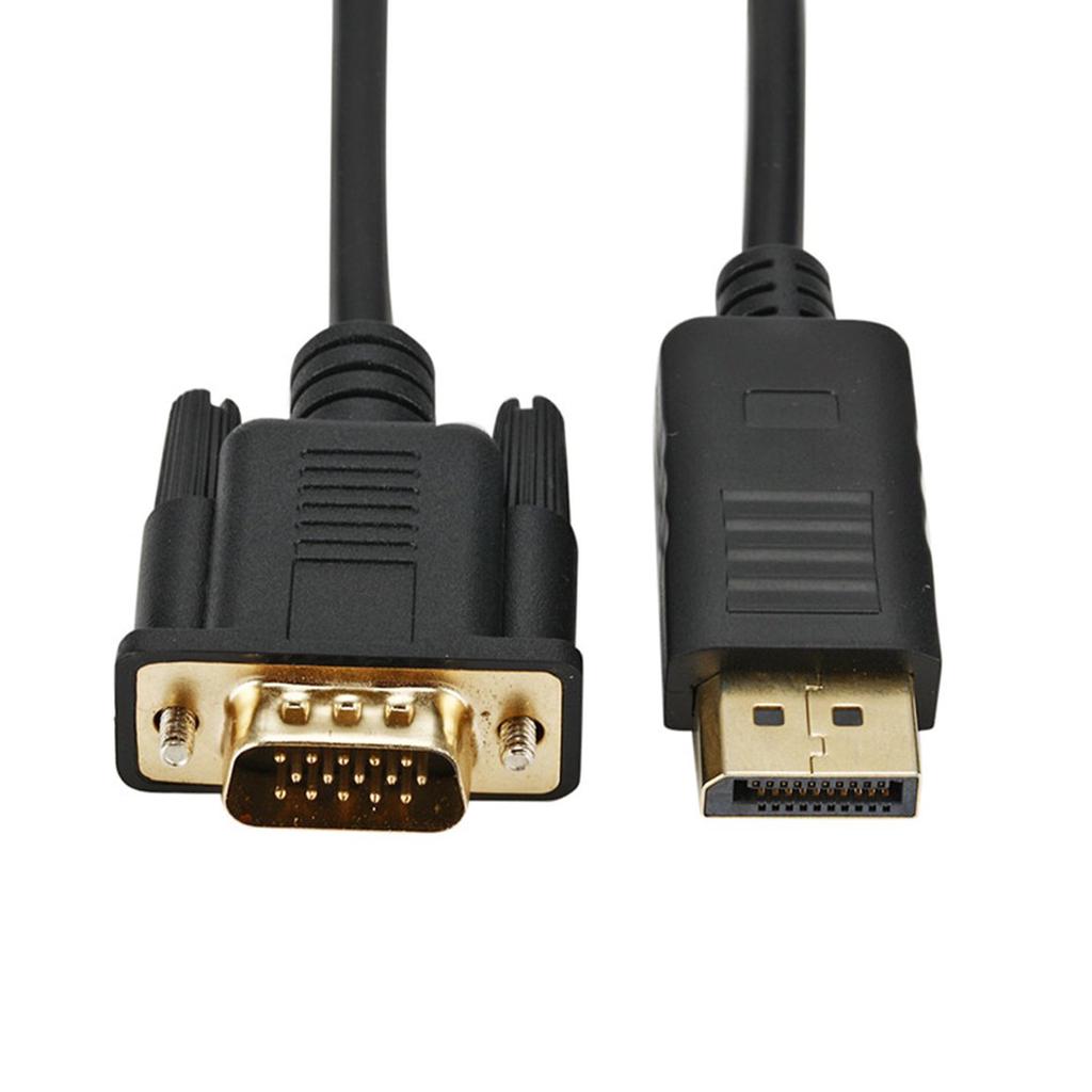 Adaptateur de câble DisplayPort vers VGA mâle à mâle (6 pieds/1,8 mètr