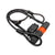TechShark Bike Lock U-Lock with Cable and 2 Keys-Techville Store