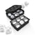 2 in 1 Pack Large Silicone Ice Cube Tray Mold Custom 6 Round Balls 6 Giant Cubes Whiskey Beer for Kitchen Party Bar