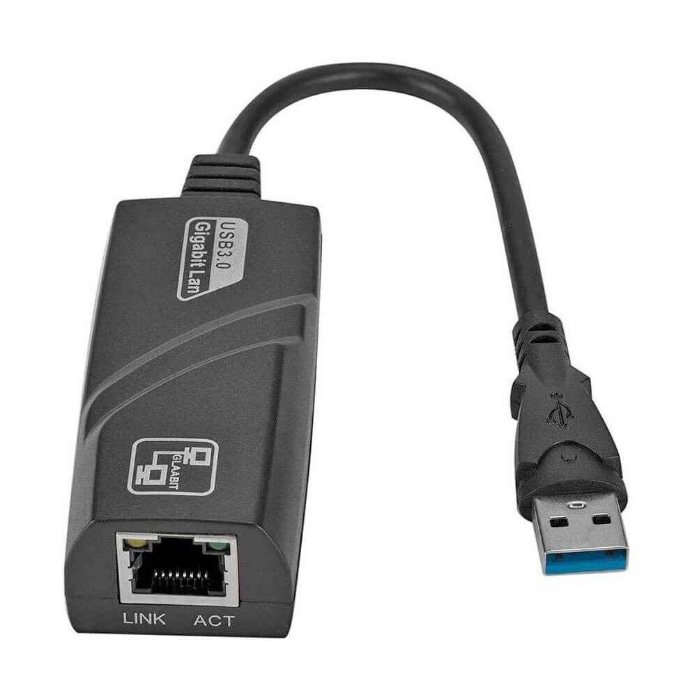 USB 3.0 to Gigabit Ethernet Adapter | 10/100/1000 Mbps can be Used for Laptops, Desktops, Consoles & More-Techville Store